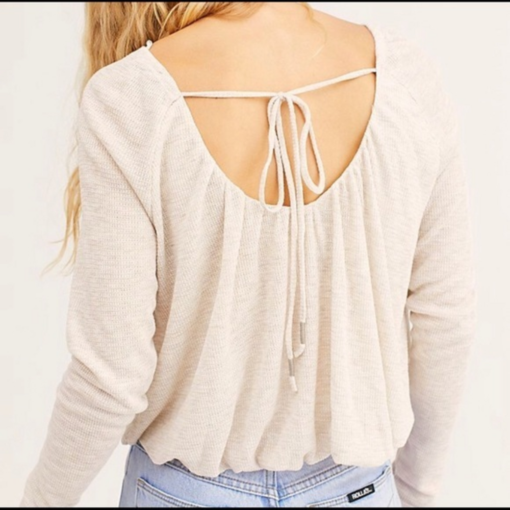 Free People Bondi Thermal White Size M